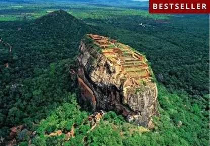 Sigiriya Fort aerial view - Sri Lanka Luxury Tour Itinerary